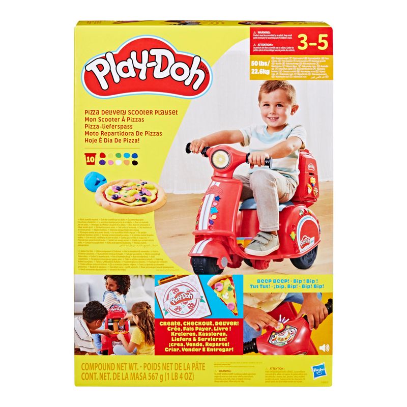 EXCLUSIVO---Conjunto-Massa-De-Modelar---Playdoh---Pizza-Delivery-Scooter---Hasbro-2