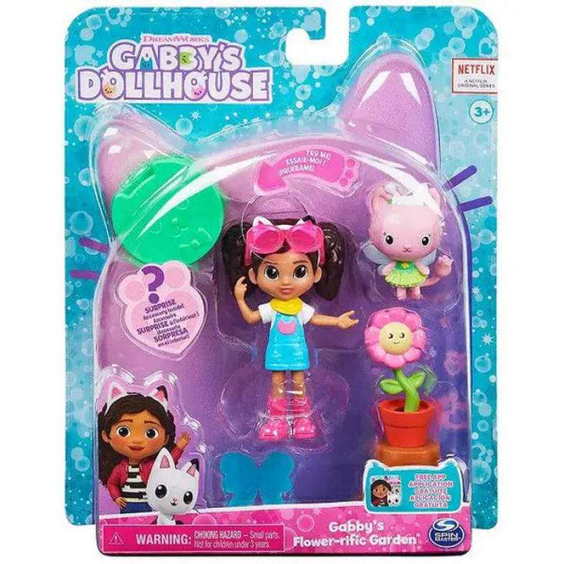 CONJUNTO COM BONECA JARDIM PLANTÁSTICO DA GABBY - GABBY'S