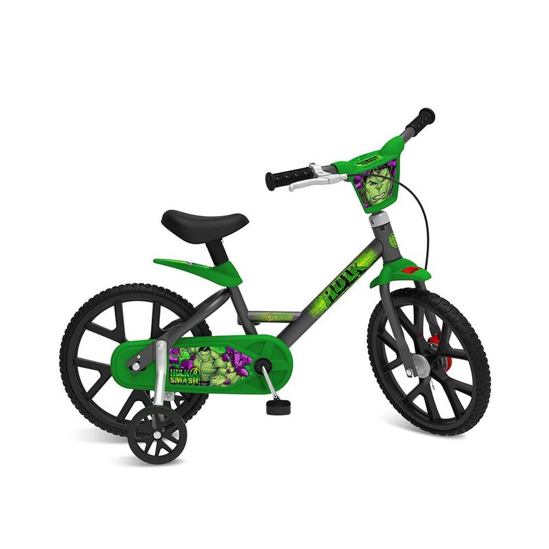 EXCLUSIVO---Bicicleta---Disney---Marvel----Hulk---Aro-14---Bandeirante-0