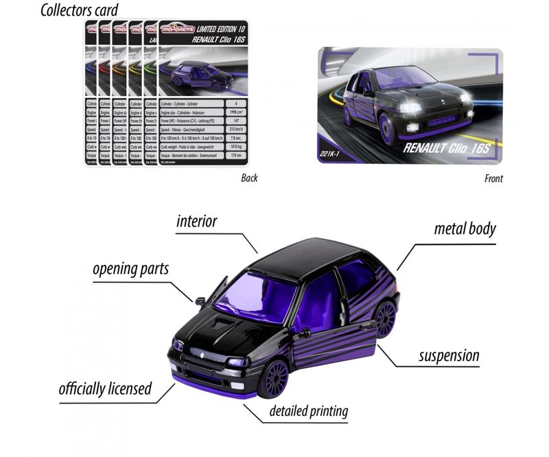 Coleção Completa c/ 6 Miniaturas Limited Edition Series 10