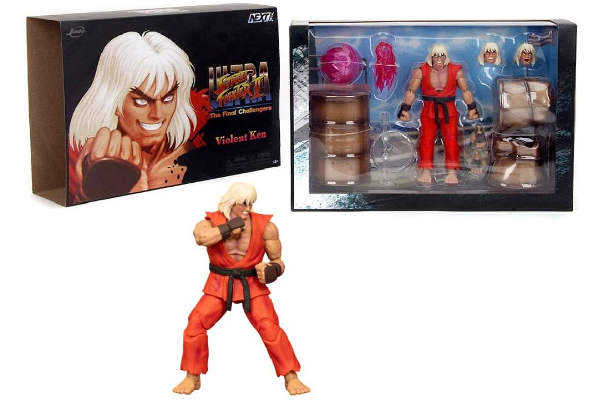 Violent Ken - Ultra Street Fighter II - Boneco Articulado - Next