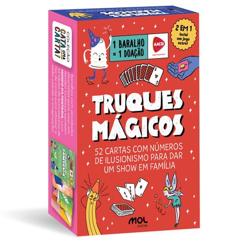 Baralho Infantil - Caixinha de Mágicas - Ri Happy - Mol