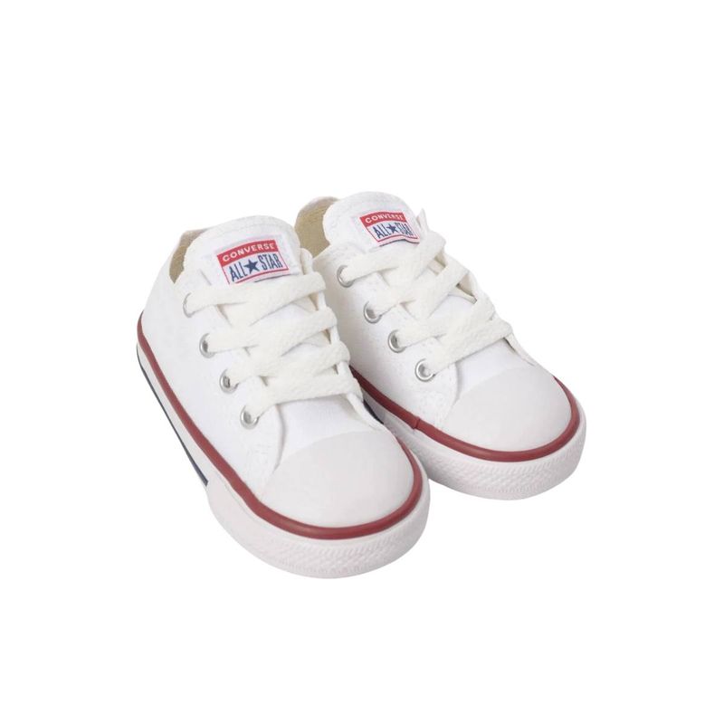 Tênis All Star Infantil Branco Converse (18-25) PBKIDS Brinquedos
