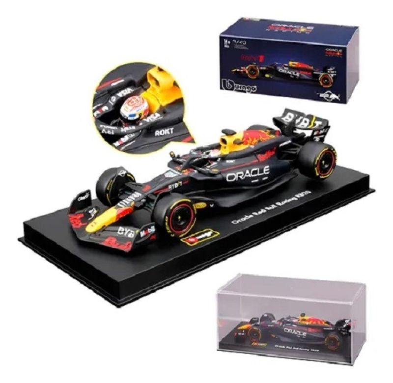 【新品】Red Bull Racing F1 ミニチャンプス 1/43 2020 Miniatura Metal 1/43 C/ Piloto Caixa Acrilica Formula 1 Red Bull