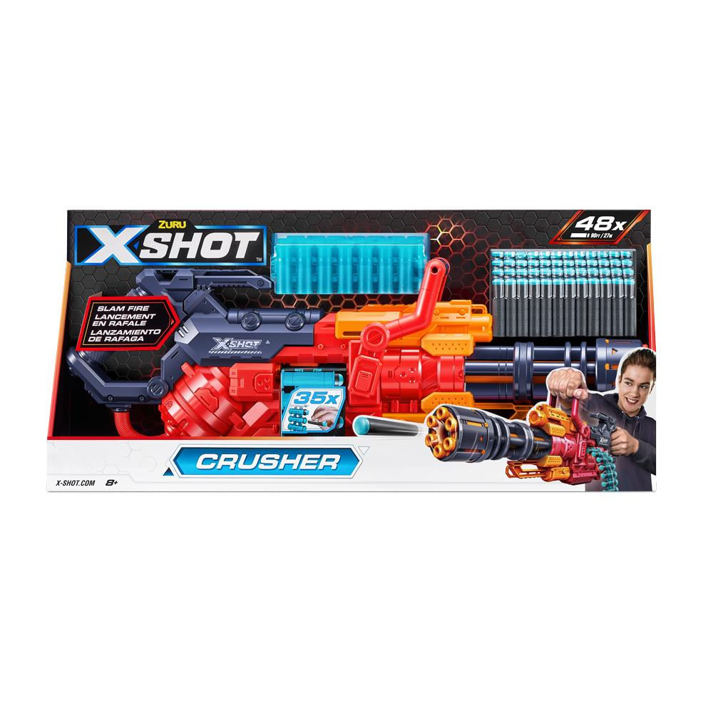 Lançador de Dardos X-Shot - Red - Crusher - Ri Happy
