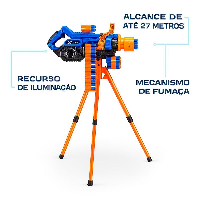 Lançador de Dardos X-Shot Insanity Smoking Barrel - Ri Happy