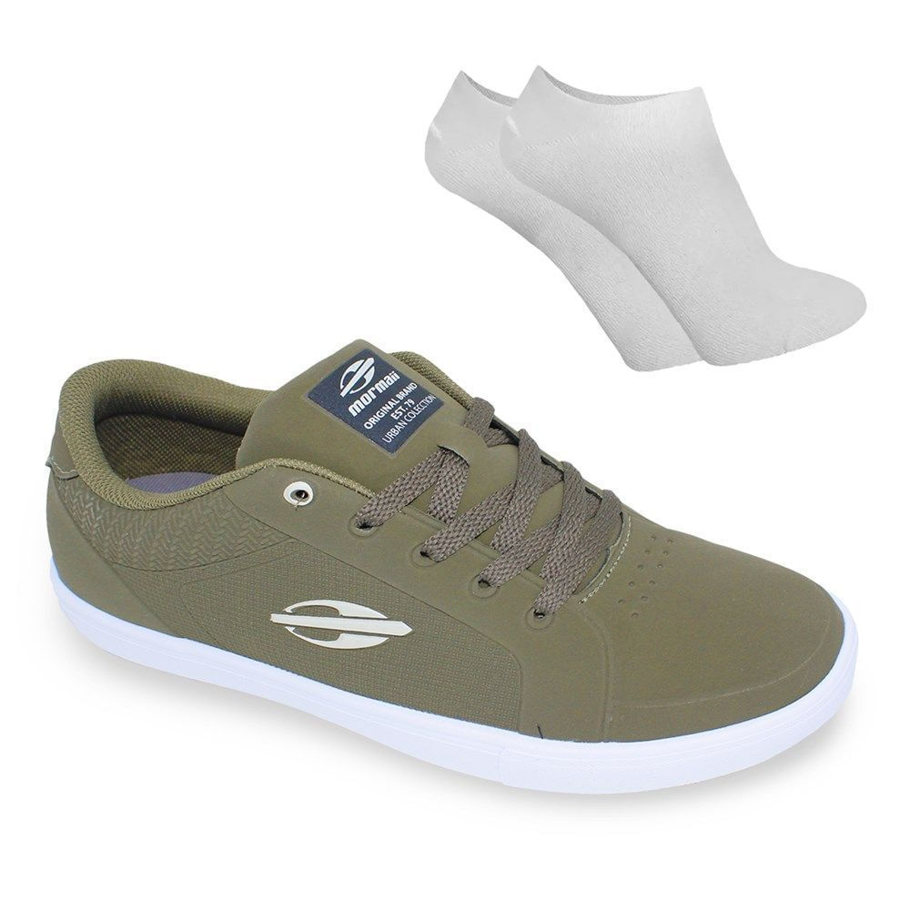 Kit Tênis Mormaii Urban Unissex Par de Meia PBKIDS Brinquedos