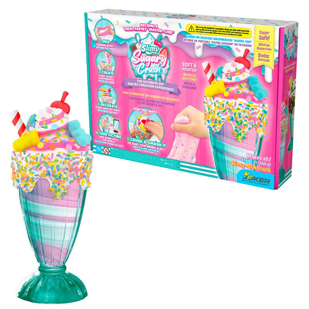 Kit Slime de Milkshake Slimy Sugary Crush Ice Cream - Creme - Ri Happy