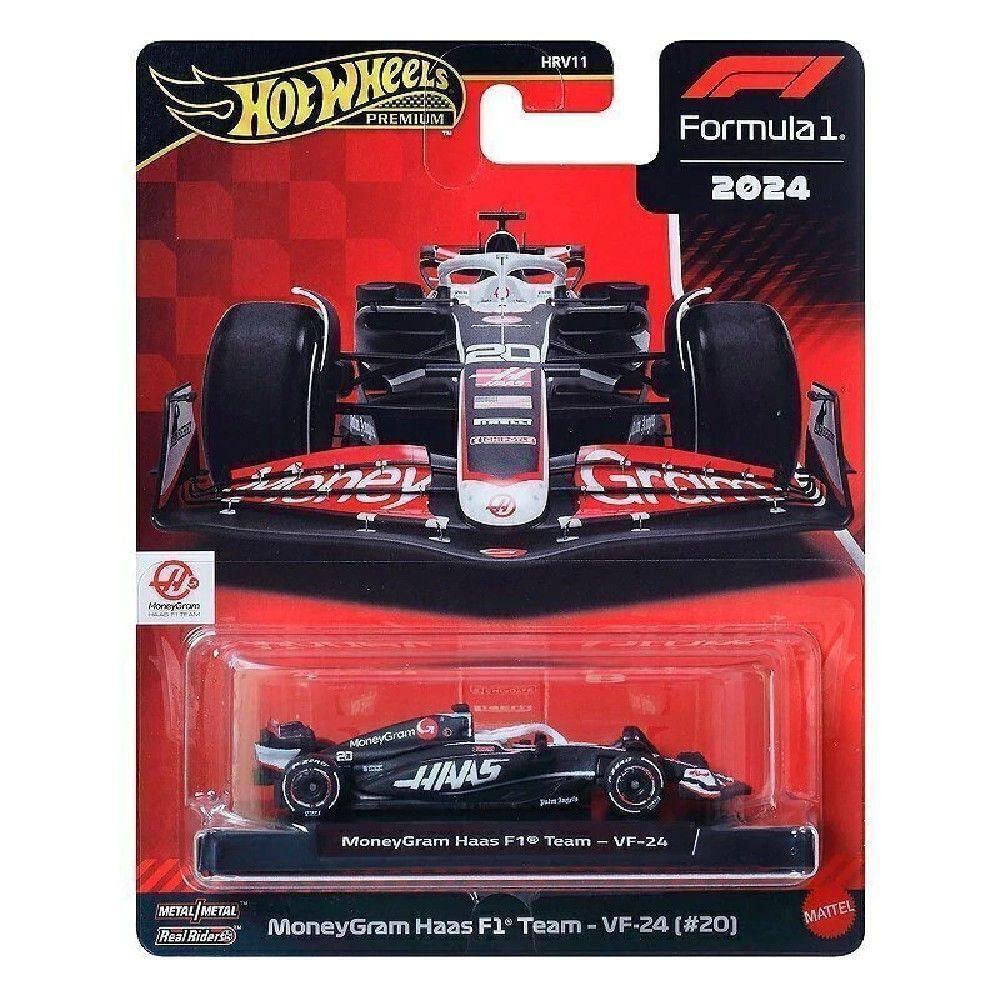 Footwork Porsche Formula 1 Team ミニカー Hot Wheels Fórmula 1 MoneyGram Hass Team VF-24 (#20) - Mattel - Ri