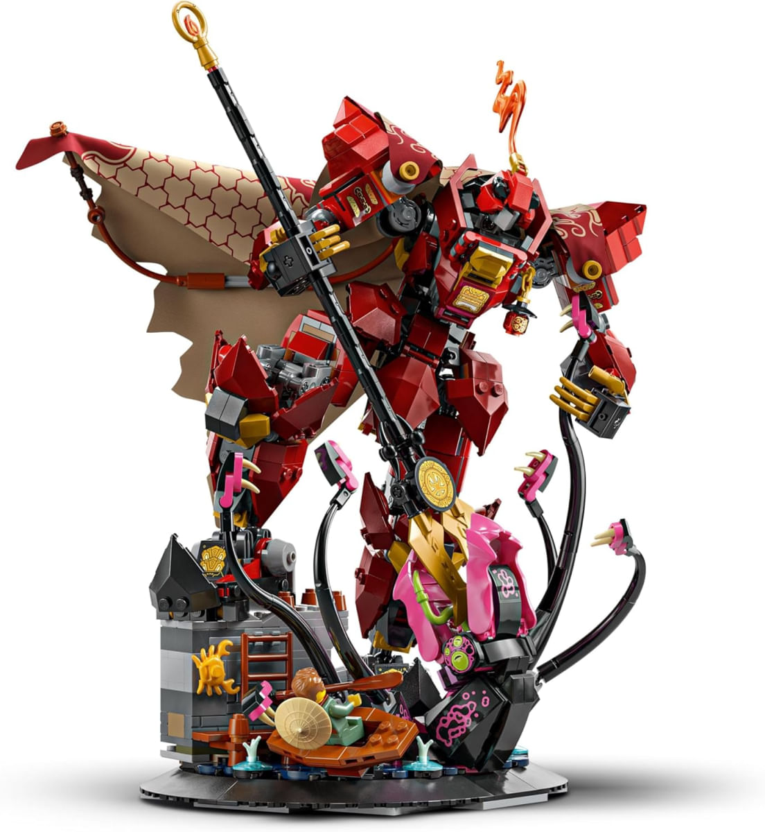 LEGO Ninjago - O Robô Cavaleiro de Fogo 71846 - Ri Happy