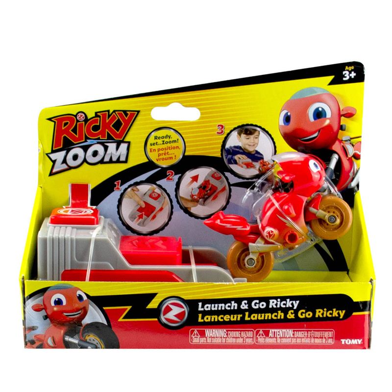 Mini-Veiculo---Moto-com-Lancador---Ricky-Zoom---Vermelho---Sunny-1