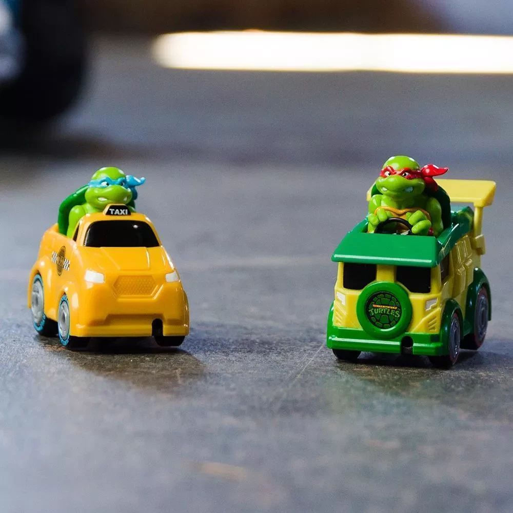 Carrinho a Corda Michelangelo Tartaruga Ninja - Candide 7406 - Ri