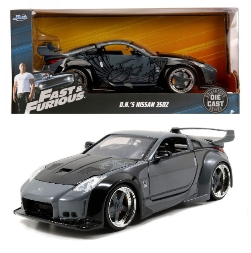 D.K.'s Nissan 350Z - Velozes e Furiosos - 1/24 - Jada - Ri Happy