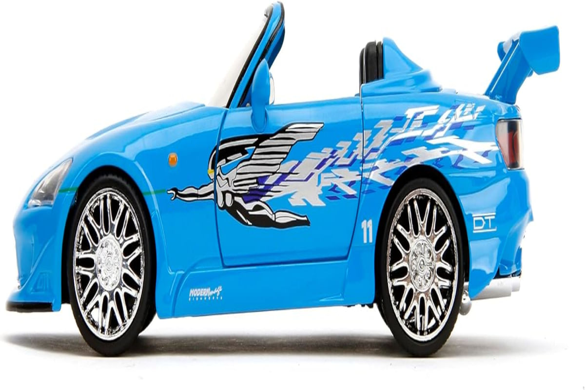 2001 Honda S2000 Azul - Velozes e Furiosos - 1/24 - Jada - Ri Happy