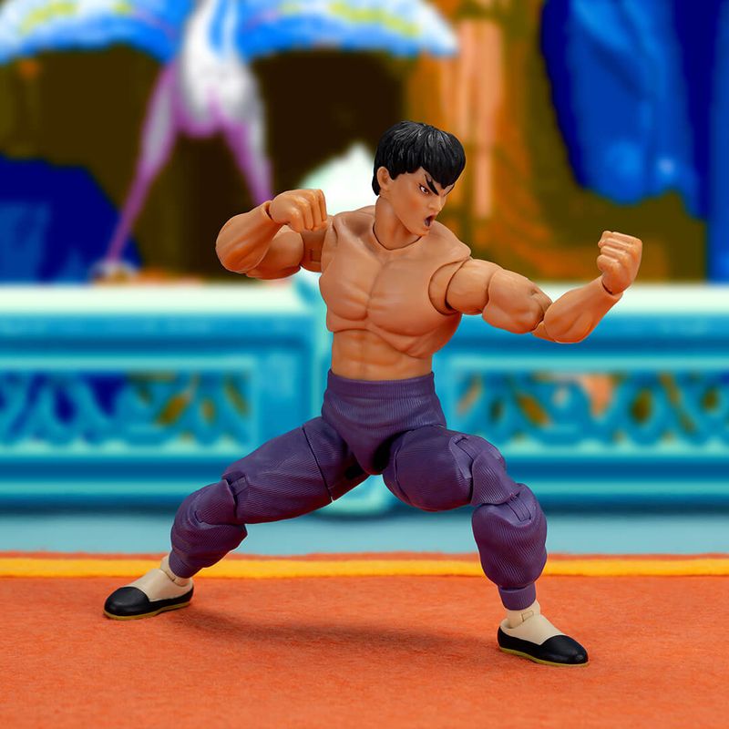 Fei Long - Ultra Street Fighter II - Boneco Articulado