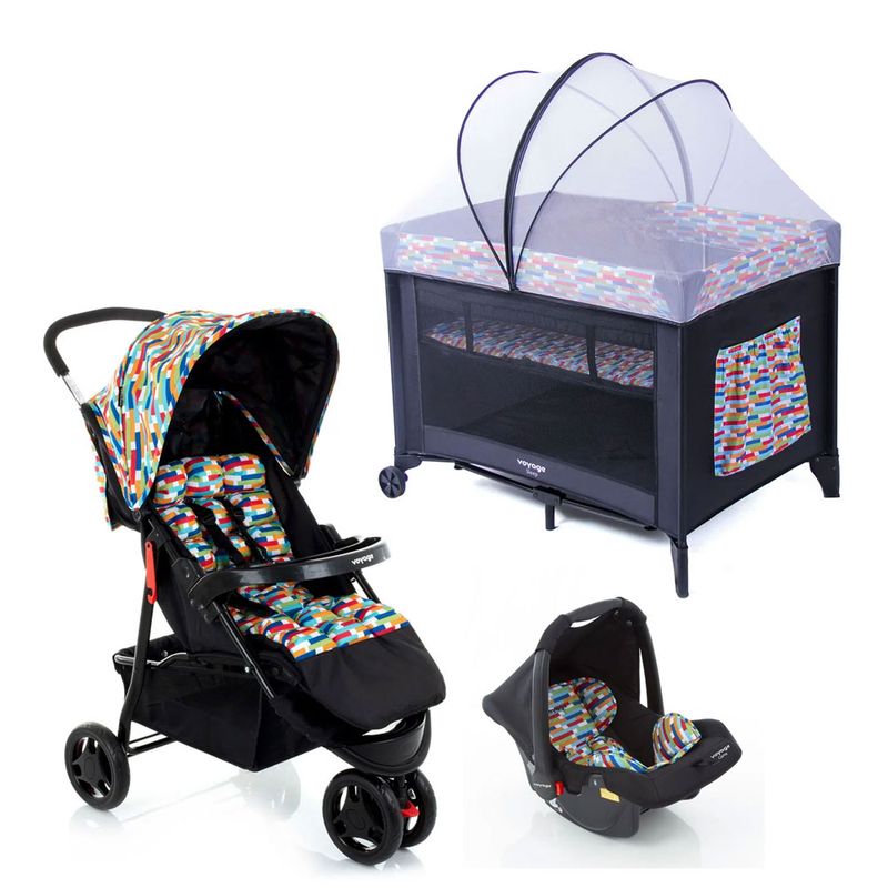 1Kit-Travel-System---Delta---Colore-e-Berco-Portatil---Sleep---Colore---Voyage