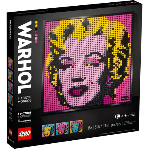 LEGO - Andy Warhol's Marilyn Monroe - Zebra 2020 - 31197