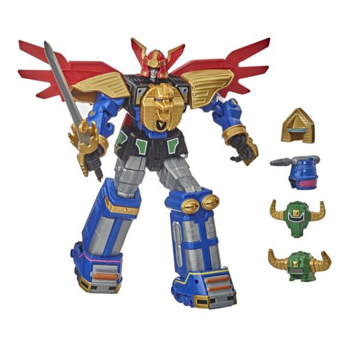 Figura Articulada - Power Rangers Zeo - Megazord Zeo com Acessórios - Hasbro