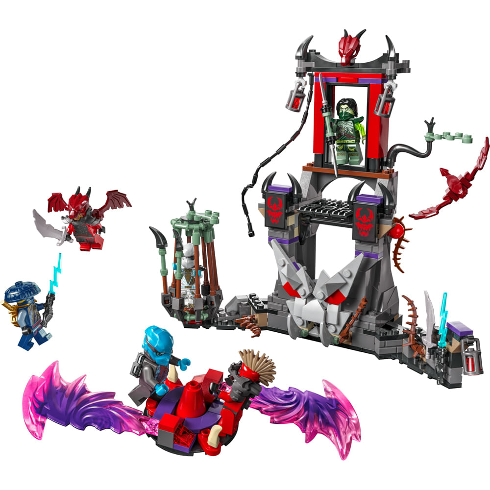 ここ LEGO Ninjago Ataque do Dragão Moro 658 peças 70736