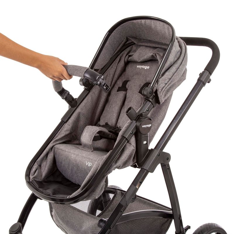 Travel-System-Vip---Voyage-Cinza-Mescla---Dorel-5