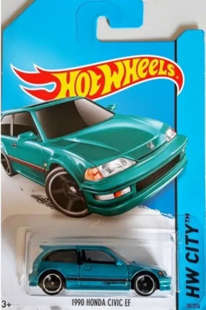 Hot Wheels City - 1990 Honda Civic EF - Ri Happy