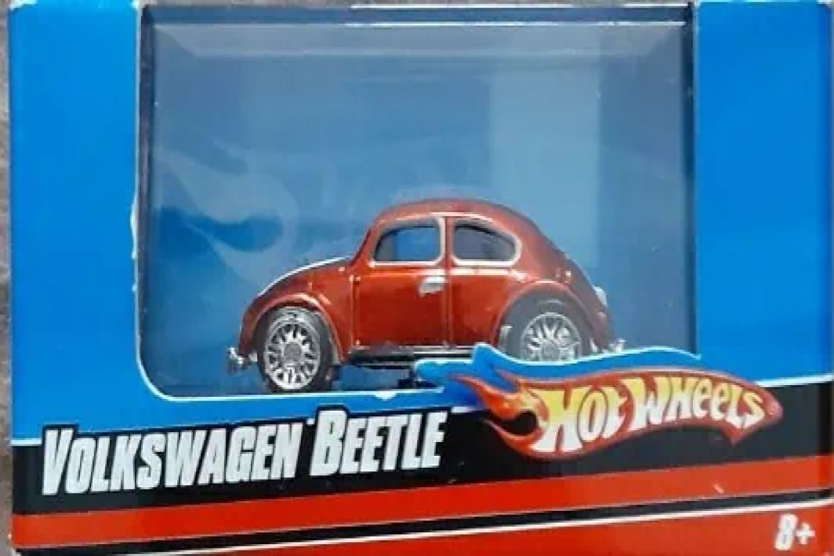 Hot Wheels 1/87 - Volkswagen Beetle (Fusca) - Ri Happy