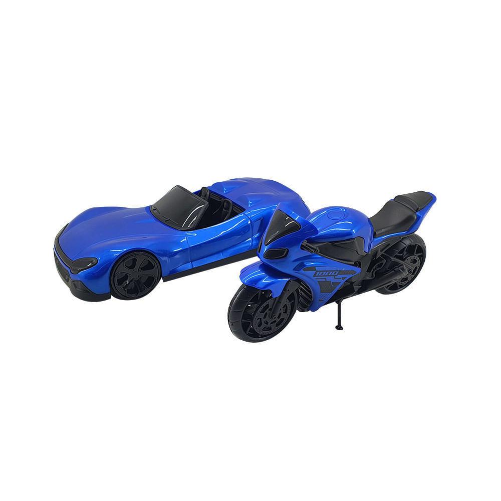 Carro e Moto Club Weekend - Modelos Sortidos - BS Toys - Ri Happy