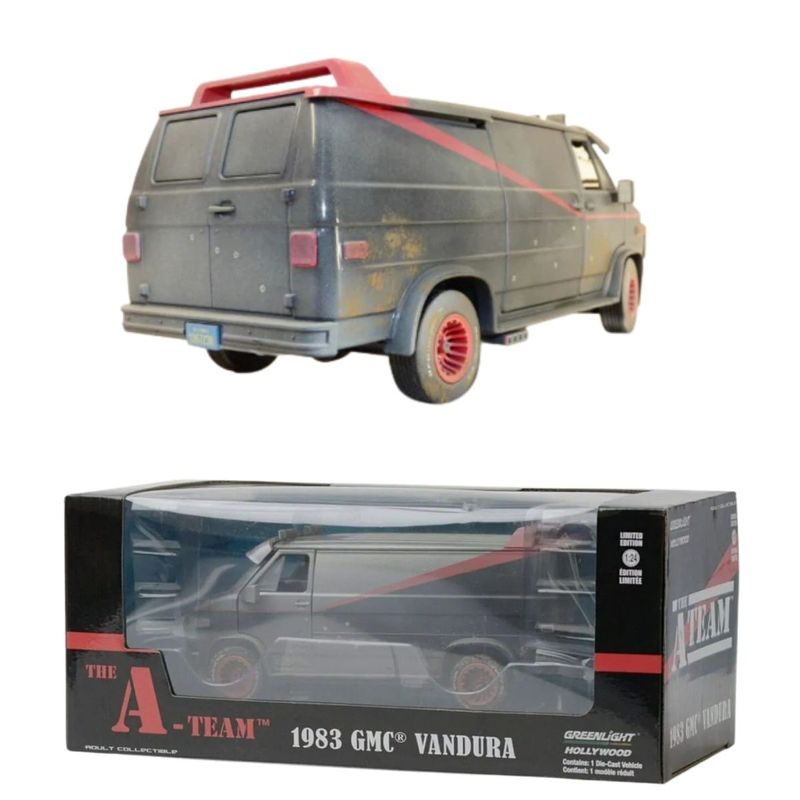 GMC Furgão Esquadrão Classe A 1983 1/18 Greenlight 13567 - Ri Happy