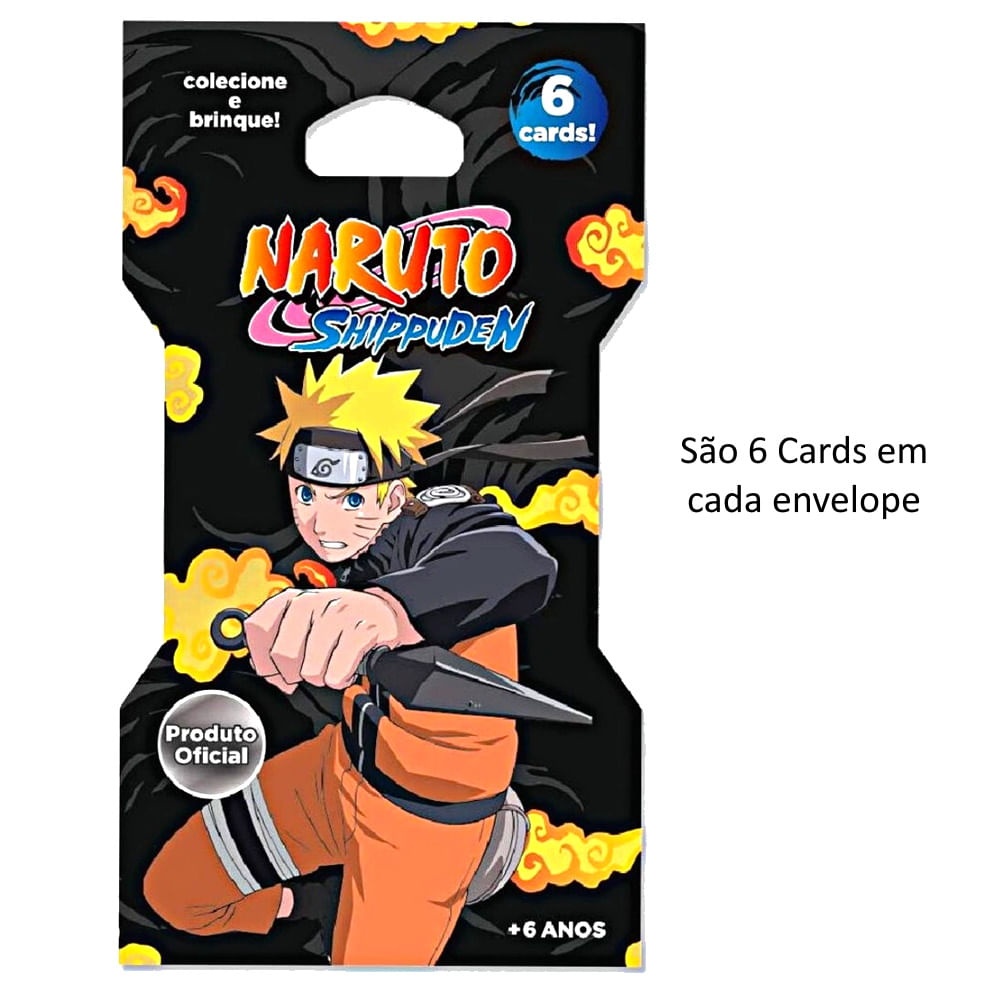 Cards Colecionáveis do Naruto Infantil para Colecionar ou Duelar