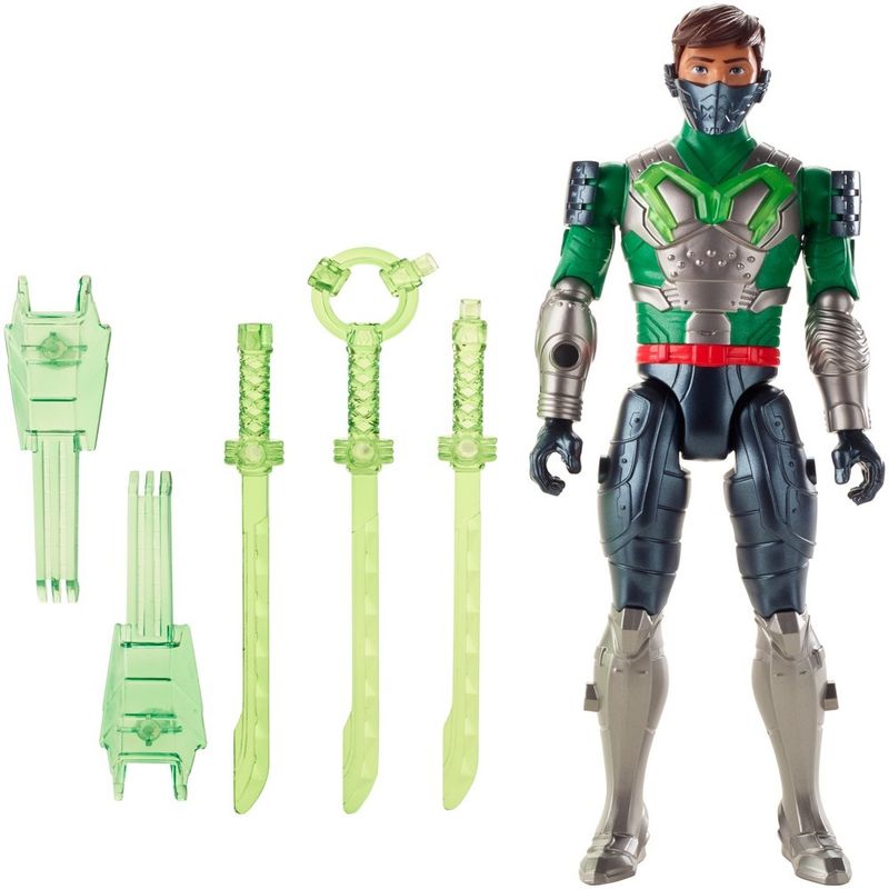 Boneco-Articulado---30-Cm---Ataque-Multi-Espadas---Max-Steel---Mattel-4