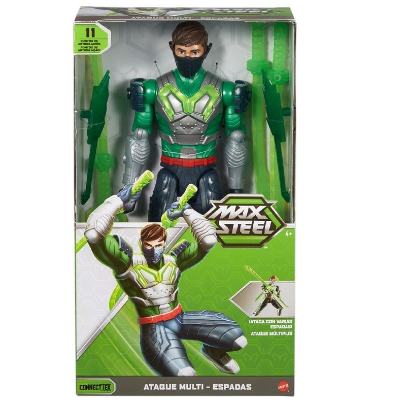 Boneco-Articulado---30-Cm---Ataque-Multi-Espadas---Max-Steel---Mattel-7