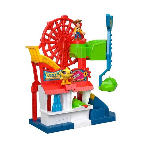 Playset e Mini Figura - 38Cm - Toy Story 4 - Parque Divertido - Imaginext