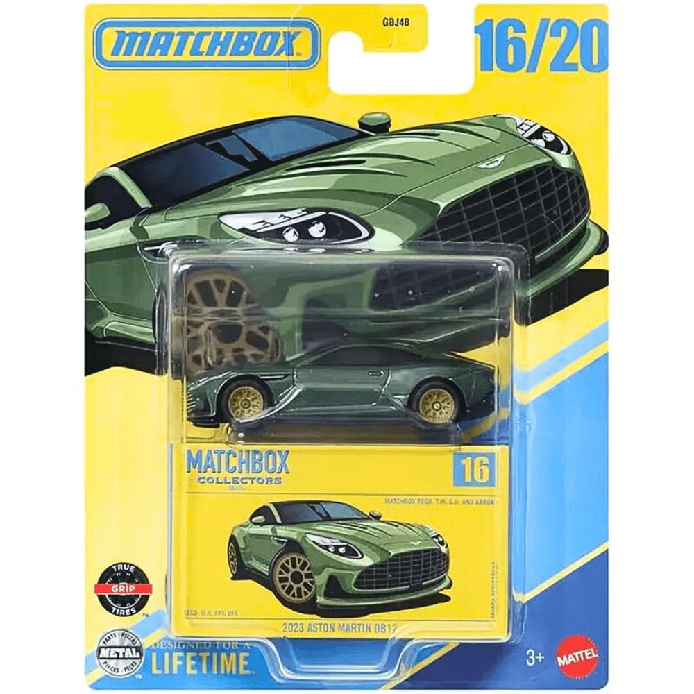 Carrinho MatchBox 2023 Aston Martin DB12 16/20 - Collectors