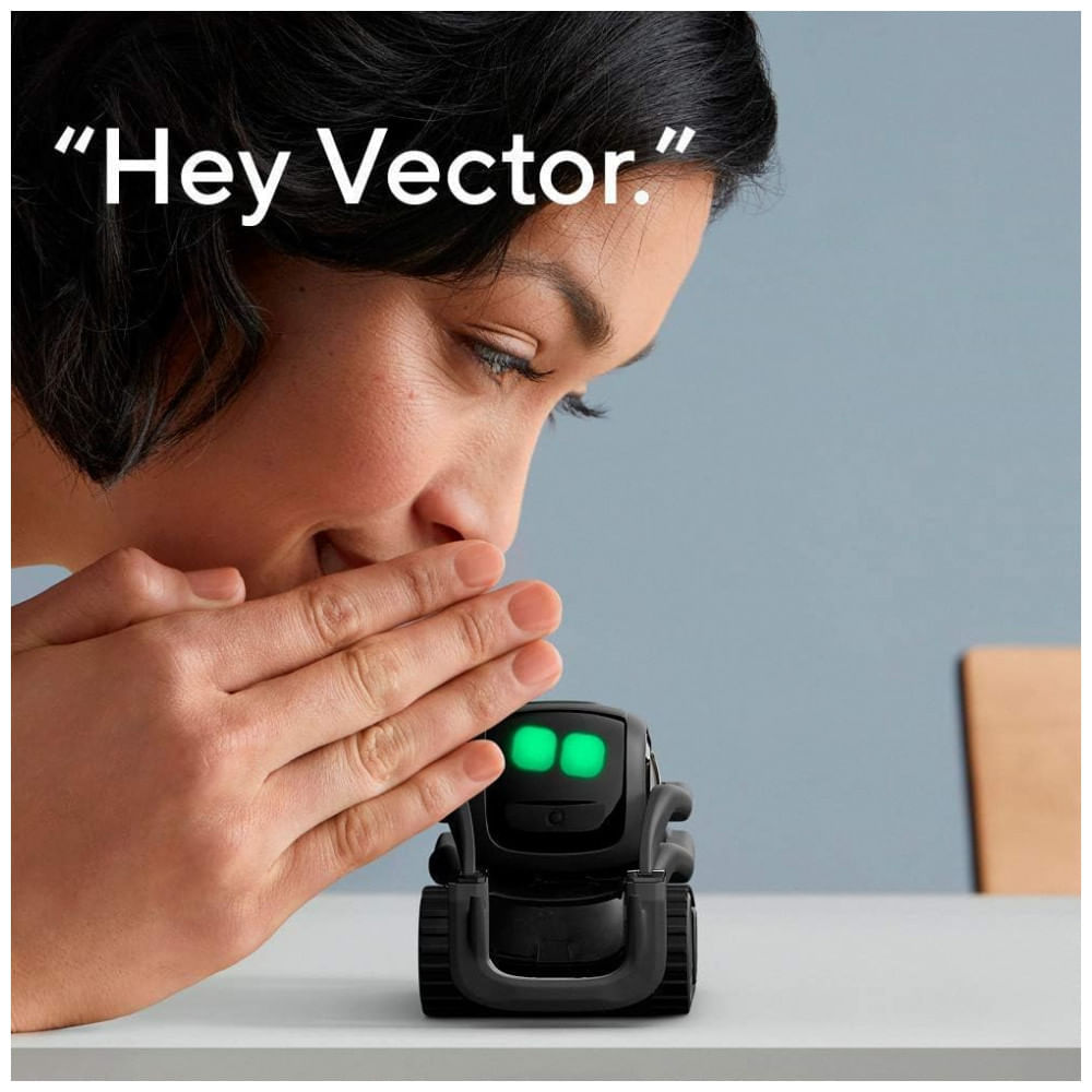 Robô Companheiro Inteligente Preto – Anki Vector Robot, Assistente