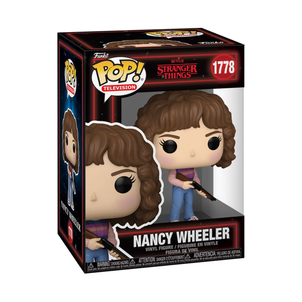 Boneco - Funko Pop - Netflix - Stranger Things - Nancy - Candide