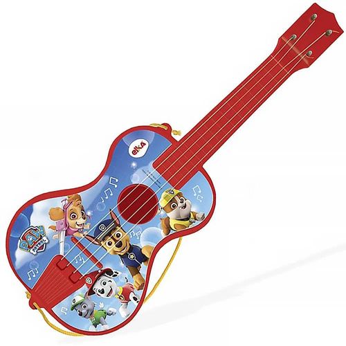 Brinquedo Musical - Violão - Patrulha Canina - Vermelho - Elka