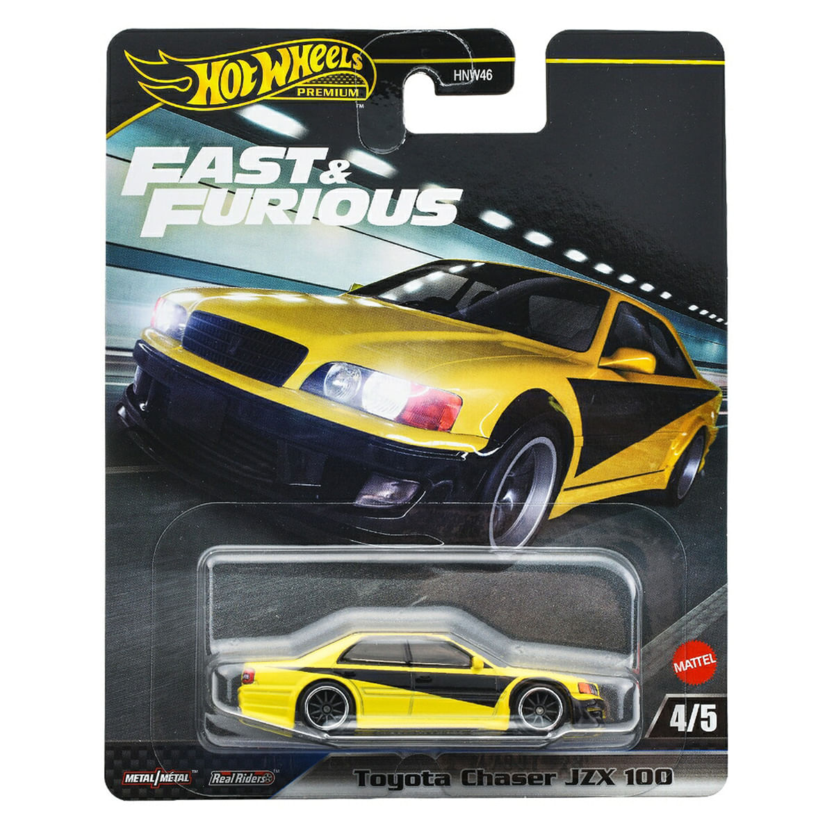 Carrinho Hot Wheels Premium Velozes e Furiosos Toyota Chaser JZX