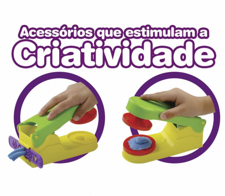MINI FABRICA MASSINHA MODELAR - DISMAT - Ri Happy