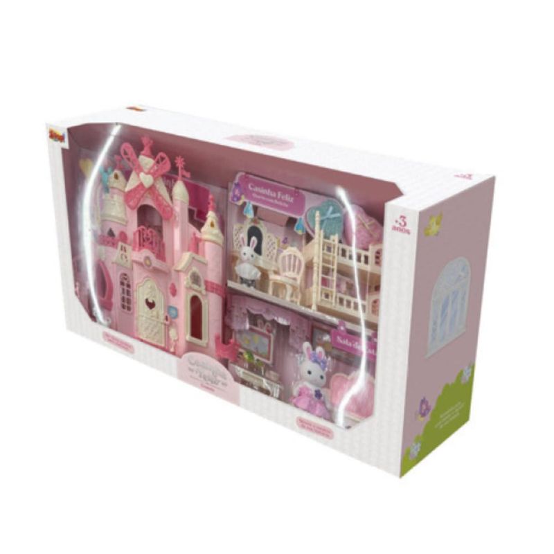 Playset - Casinha Feliz - Castelo 2 - Zoop Toys - Ri Happy