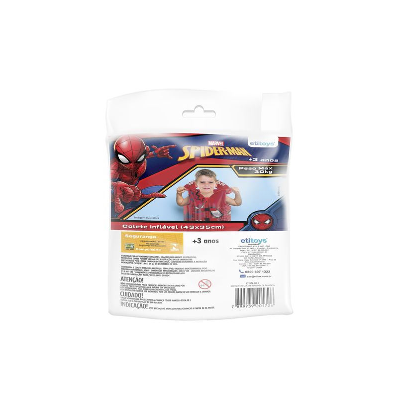 Colete-Inflavel---43X35Cm---Spider-Man----Etilux-0