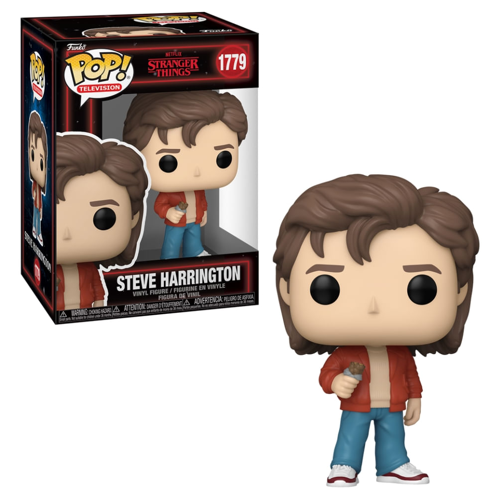 Boneco - Funko Pop - Netflix - Stranger Things - Steve - Candide