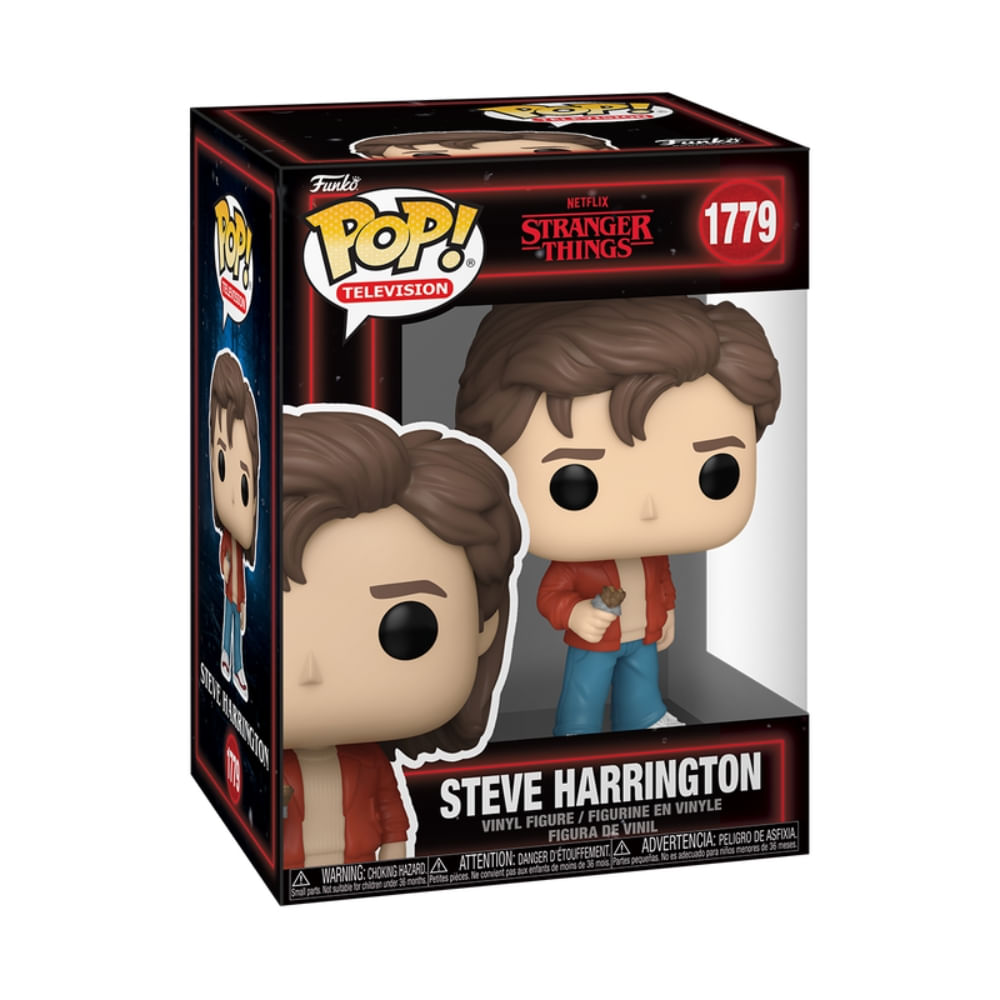Boneco - Funko Pop - Netflix - Stranger Things - Steve - Candide