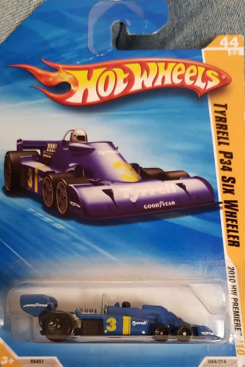 Hot Wheels Premiere - Tyrrell P34 Six Wheeler - Ri Happy