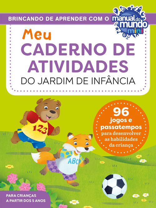 Livro Infantil - Meu Caderno De Atividades - Jardim da Infância - Catavento