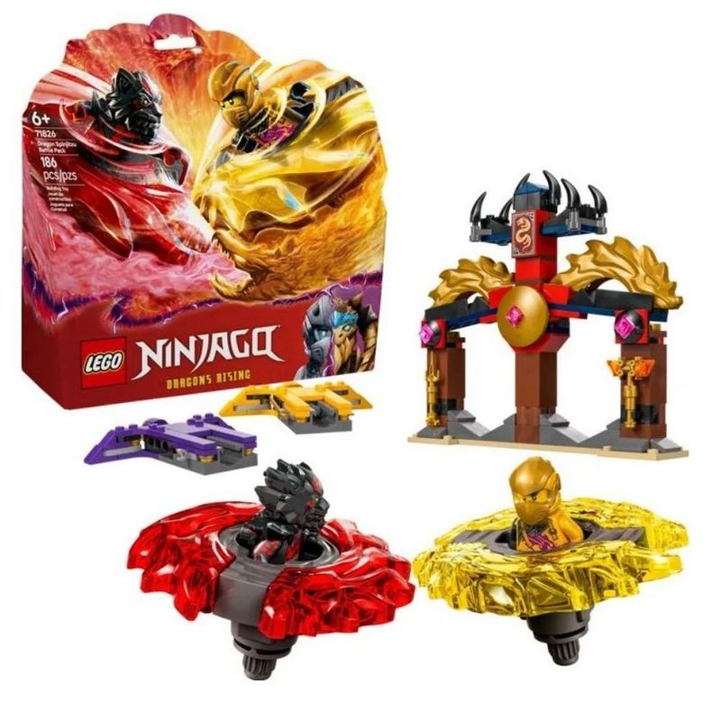 Lego Ninjago Pack De Combate Do Spinjitzu De Dragao 71826 - Ri Happy