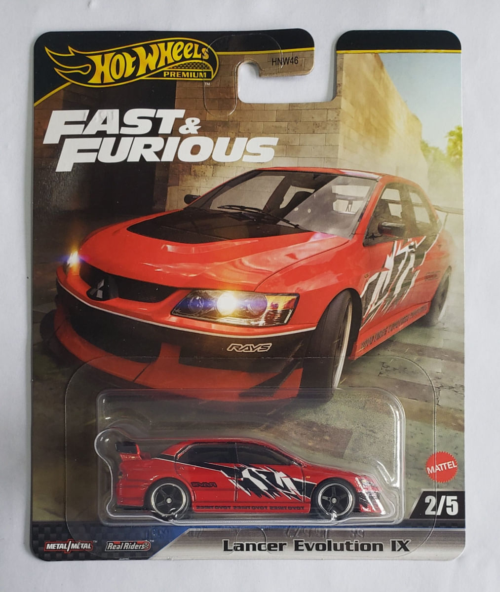 Hot Wheels Fast & Furious - Set Completo (5 miniaturas Velozes e