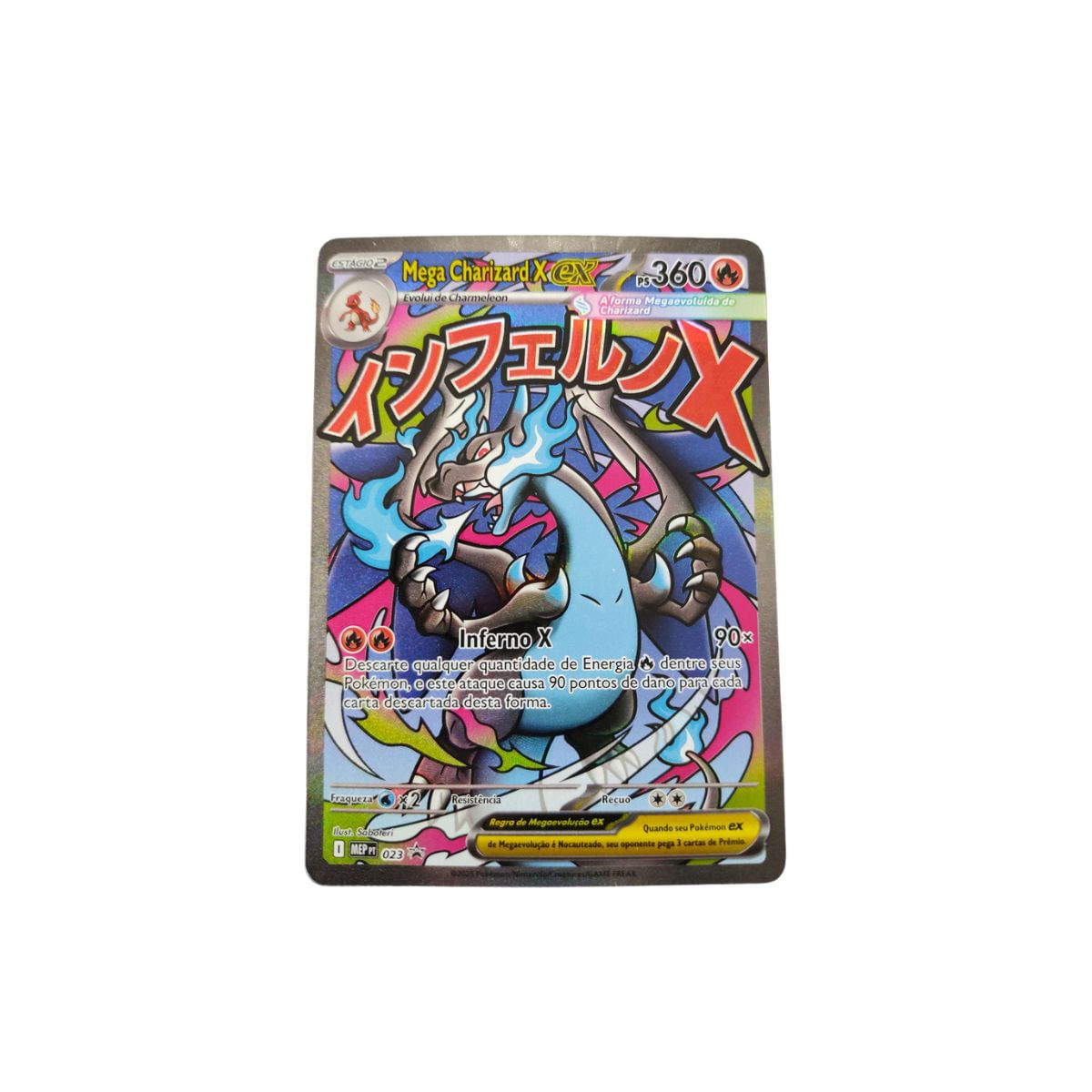 Pokémon TCG Cartas Box Coleção Mega Charizard X Ex - Ri Happy