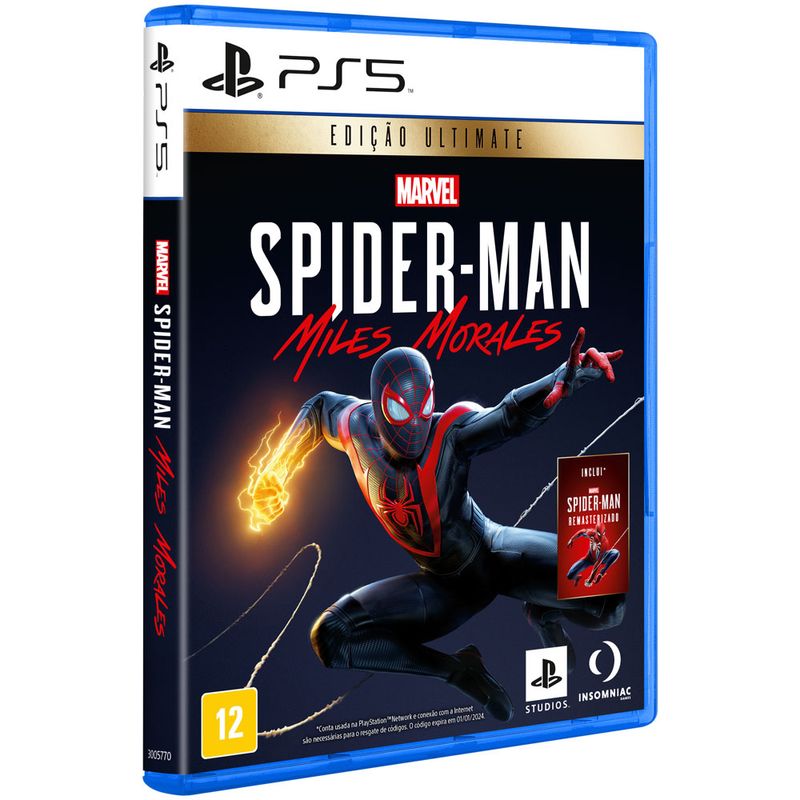 Jogo PS5 - Marvel - Spider Man - Miles Morales - Sony