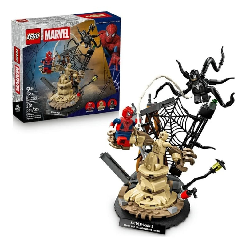 Lego 76334 Marvel - Batalha Épica Spider Man Vs Sandman - 201