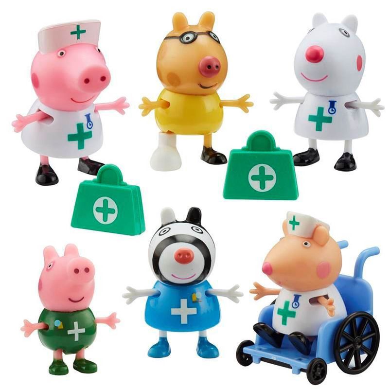 Mini-Figura---Amigos-Medicos-e-Enfermeiros---Peppa-Pig---Sunny-1